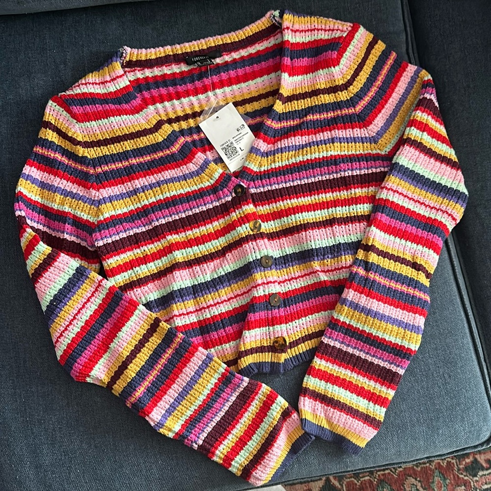 Forever 21 Striped Sweater